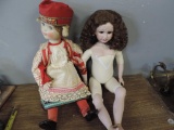 Vintage dolls.