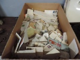 Unsearched stamp collection.