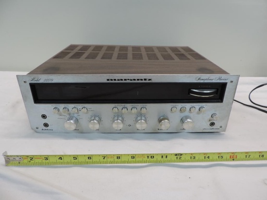 Marantz 2270 receiver.