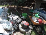 Craftsman 6 3/4 HP lawnmower and more.