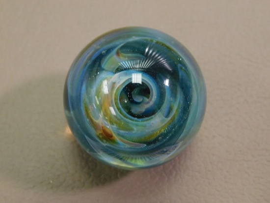 Miles Parker Art glass marble