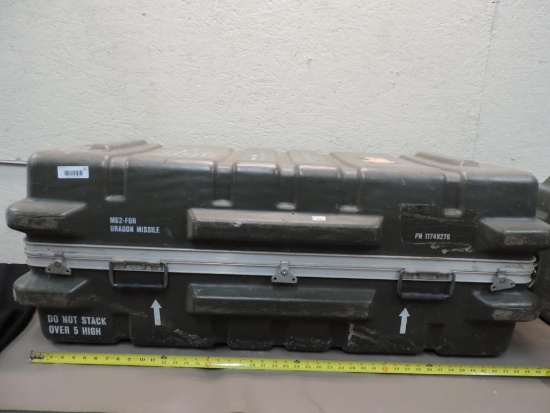 48x19x22" M62 Dragon missile case.