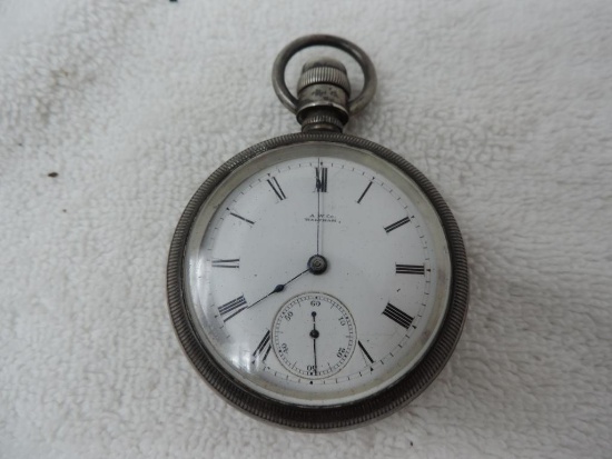 Waltham sterling pocket watch.