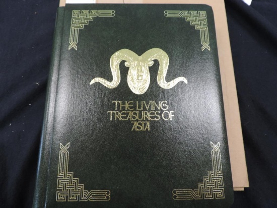 The living treasures of Asai stamp album.
