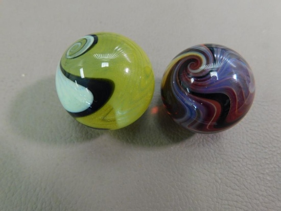 Shane Iverson art glass marbles