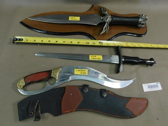 Three daggers