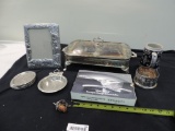 Silverplate / pewter assortment.