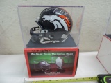 Ed McCaffery autographed mini helmet.