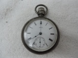 Waltham sterling pocket watch.