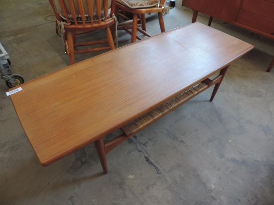 1964 dated Moreddi furniture coffee table.