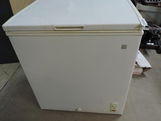 GE chest freezer.