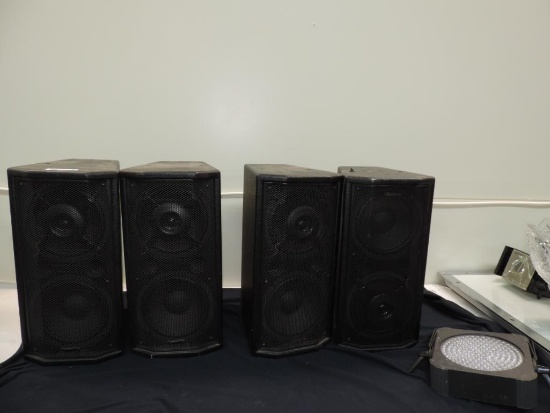 Four Community CPL27T speakers.