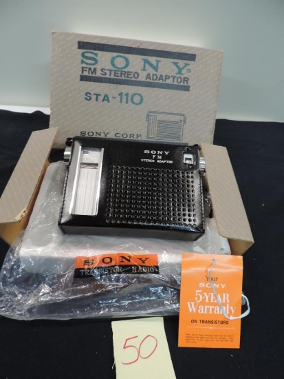 Sony STA-110 FM stereo adapter.