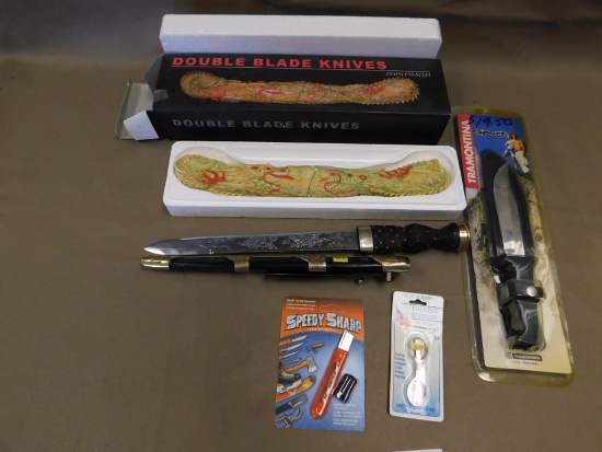 Knives and small scissors