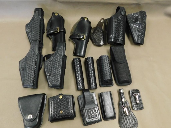 Gun leather assortment