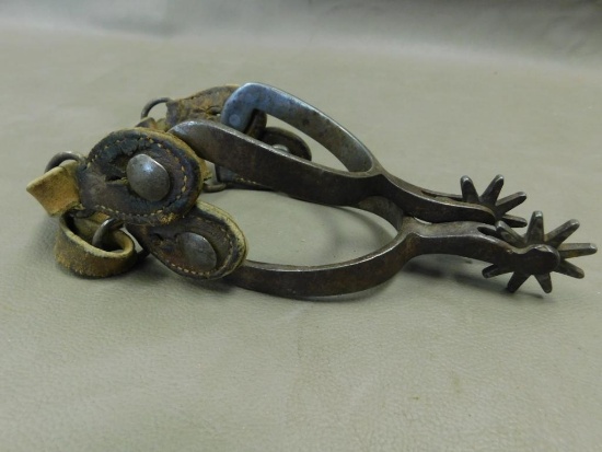 Antique Iron western spurs
