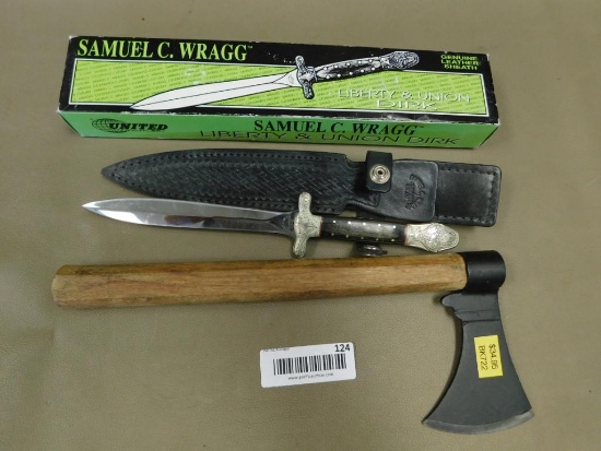 Wrag dirk and tomahawk