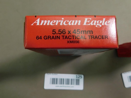 American Eagle 5.56 tracer ammunition