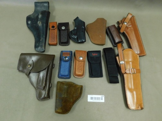 Holsters and pouches