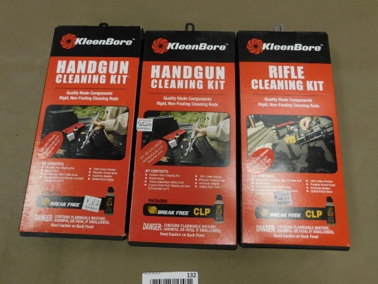 Kleenbore gun cleaning kits
