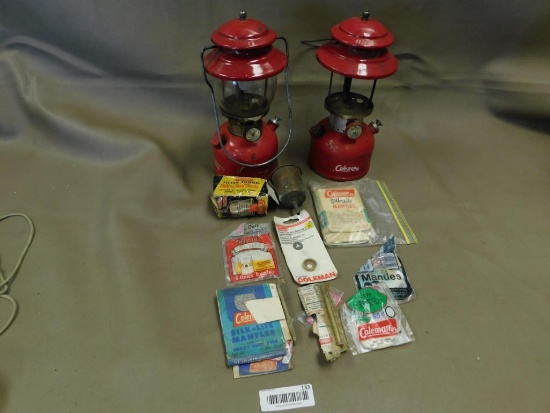 Coleman white gas lanterns