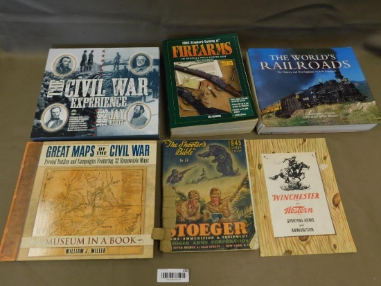 Gun and history books