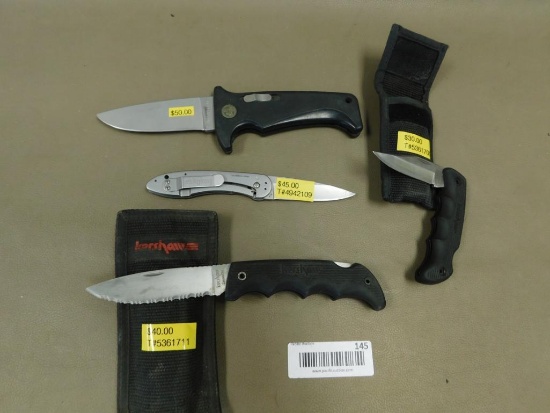 Gerber and Kershaw knives