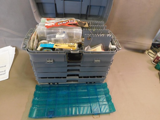Loaded Plano tackle box