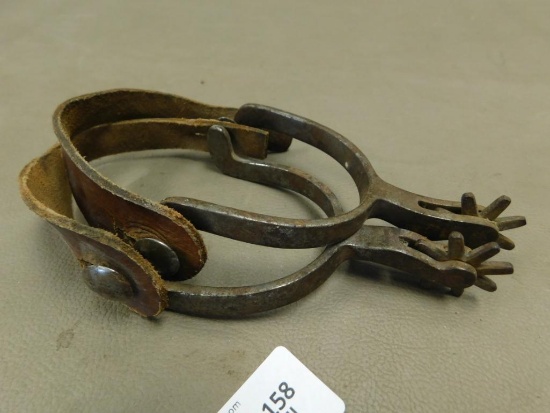 Antique Iron western spurs