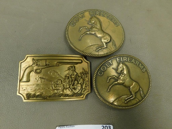 Colt Belt Buckles