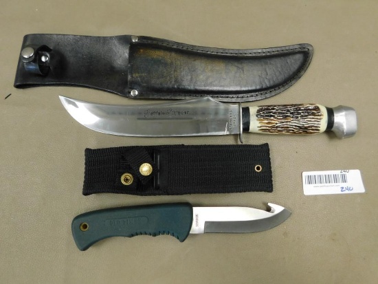 Schrade and Buffalo Skinner knives