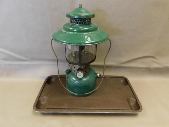 Coleman lantern and griddle