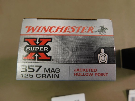 357 Magnum JHP ammunition