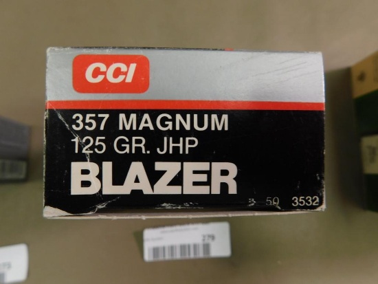 357 Magnum JHP ammunition