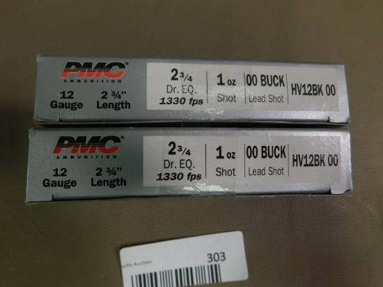 PMC 12 gauge 00 Buckshot ammunition