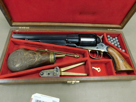 Navy Arms 1858 Remington black powder revolver