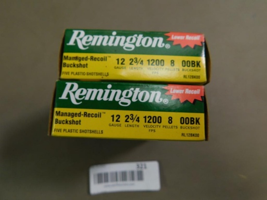 12 gauge 00 buckshot ammunition