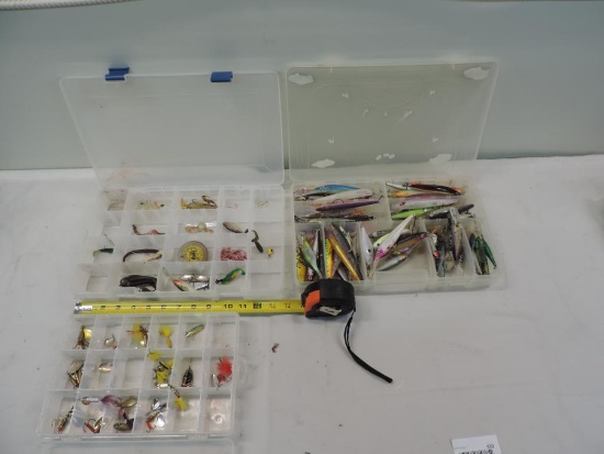 Spinners, crank baits and more.