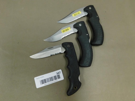 Kershaw and Gerber knives