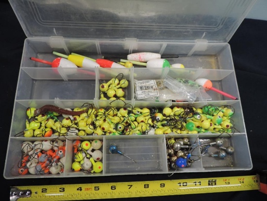 Heavy 1oz or better jig assortment.