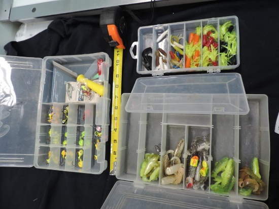 Jig and skirt assortment.