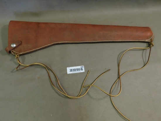 Hunter rifle scabbard
