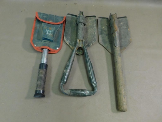 Entrenching tools and shovels