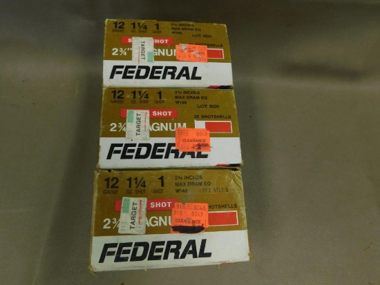 12 gauge #1 shot ammunition
