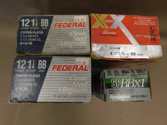 12 gauge BB shot ammunition