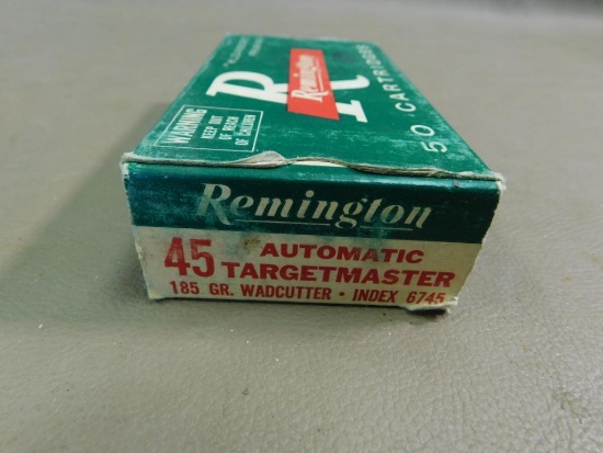 Vintage Remington 45 ACP ammunition
