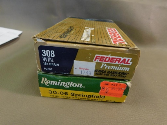 308 Winchester and 30-06 ammunition