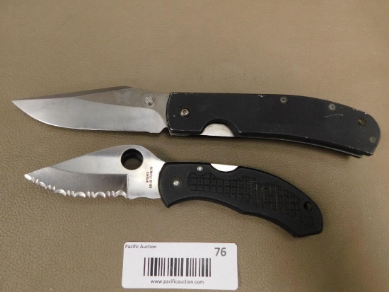 Benchmade and SOG knives