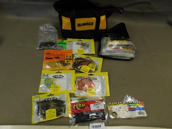 Fishing baits and tackle