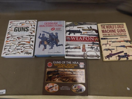 Hardback gun books